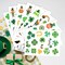 363 Pcs St Patricks Day Stickers for Kids - Bulk Shamrock & Four Leaf Clover Stickers Crafts for Kids Classroom, Irish Saint Patrick's Day Party Favors Supplies Decorative for Gift Box Envelope Cards
